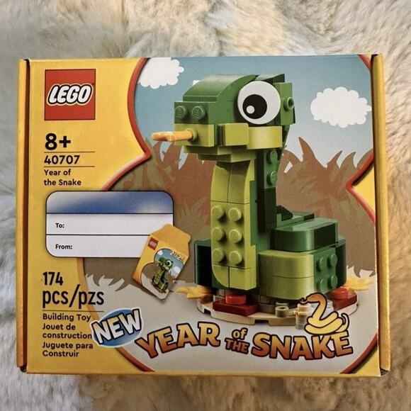 2025 Lego Year of the Snake 40707 Sealed New Year Promotional Limited - Picture 1 of 2